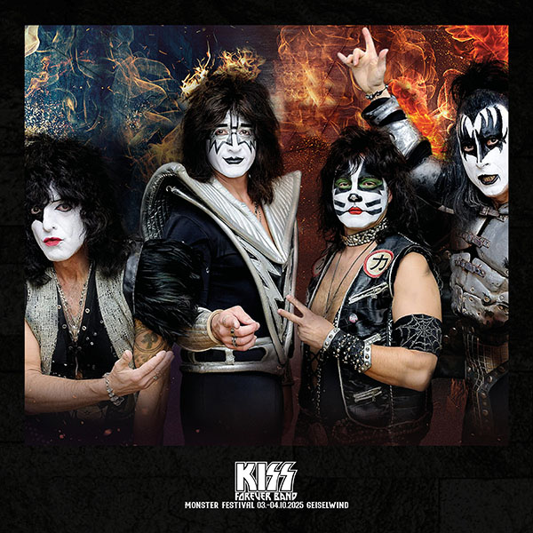 Kiss Forever Band am Monster Festival 2025 Eventzentrum Strohofer Geiselwind